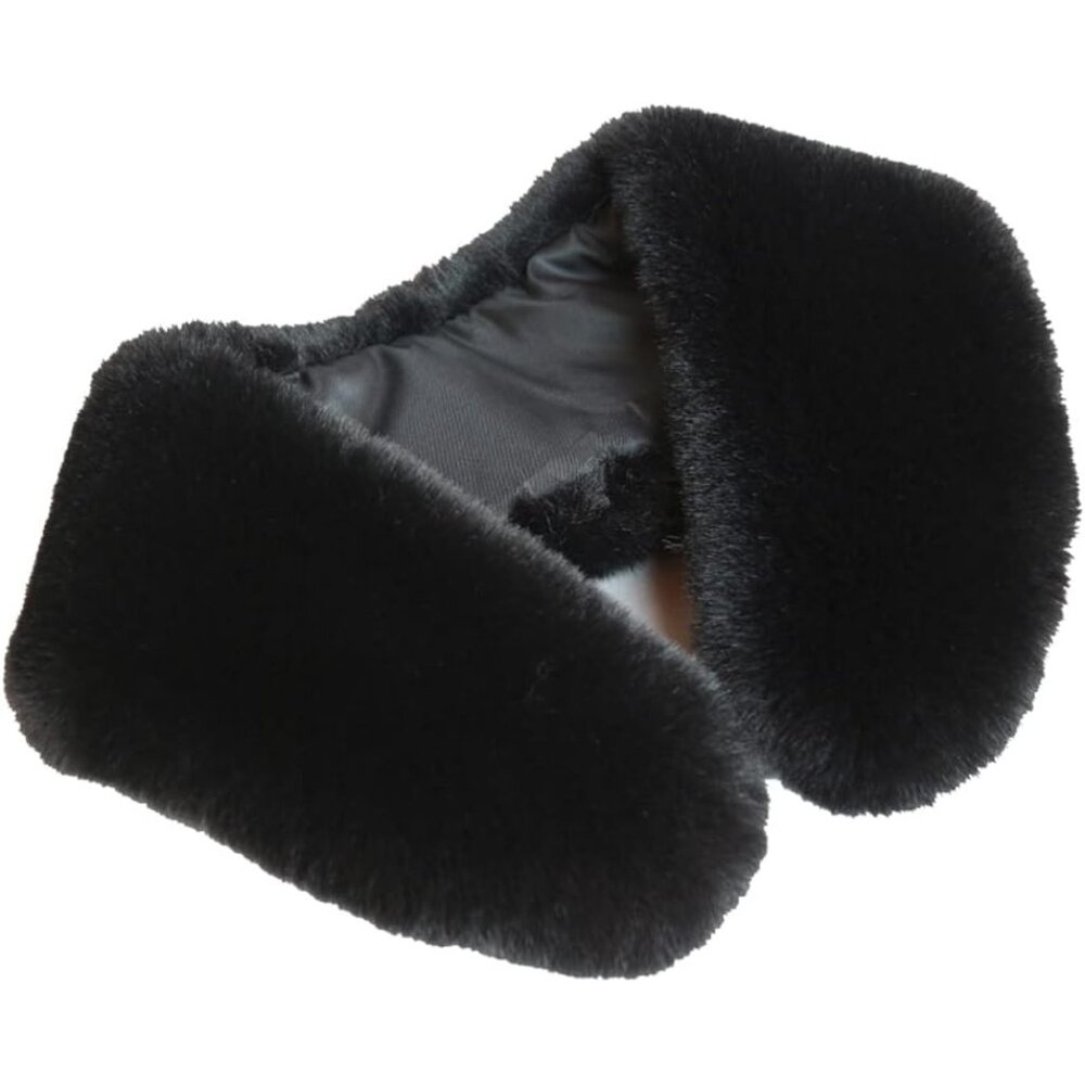 Fashion Faux Rabbit Fur Collar Shawl Wrap Stole Fake Collar Coat Accessory